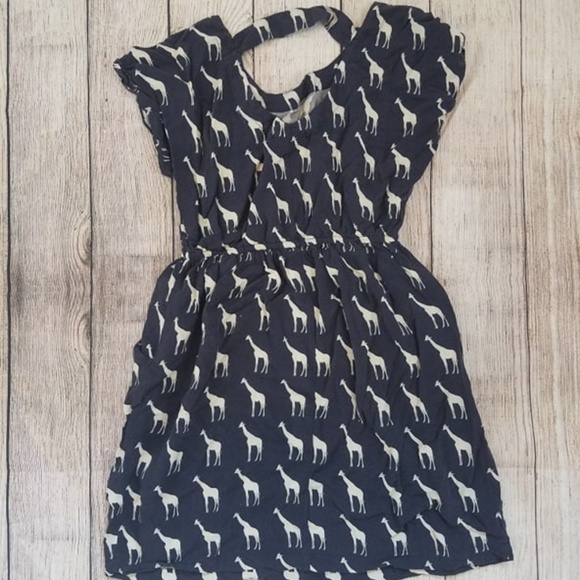 one clothing Pants - One Clothing Giraffe Patterned Romper Navy SIze M